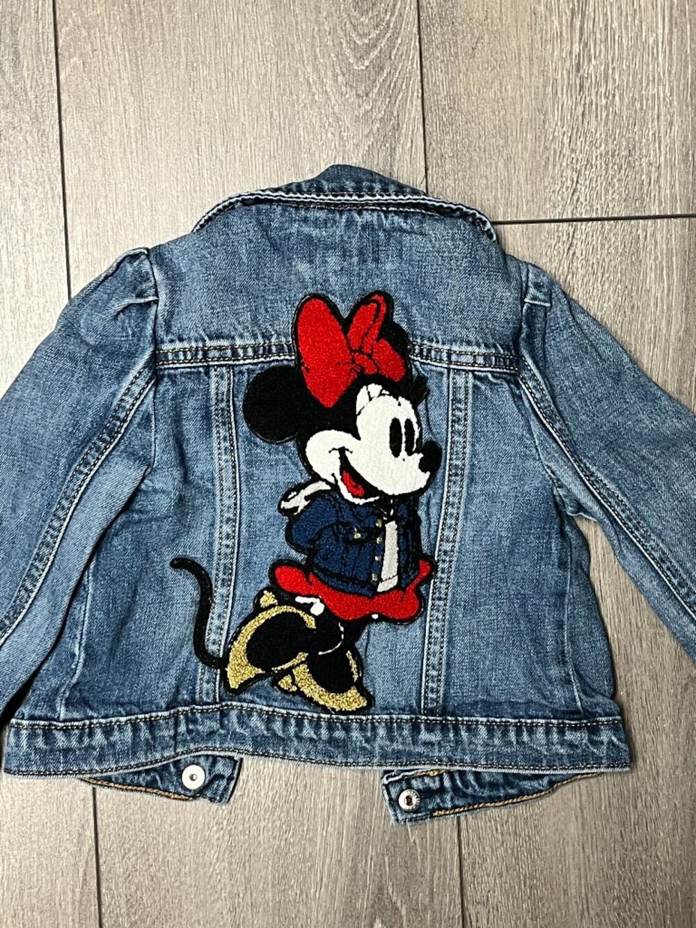 Baby Gap Disney Minnie Mouse Jean Jacket